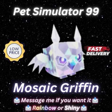 Mosaic Griffin Roblox Game Items Gameflip