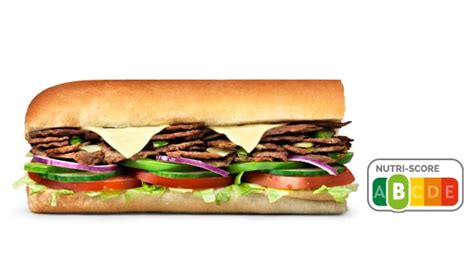 Menu Subway Steak And Cheese® France Français