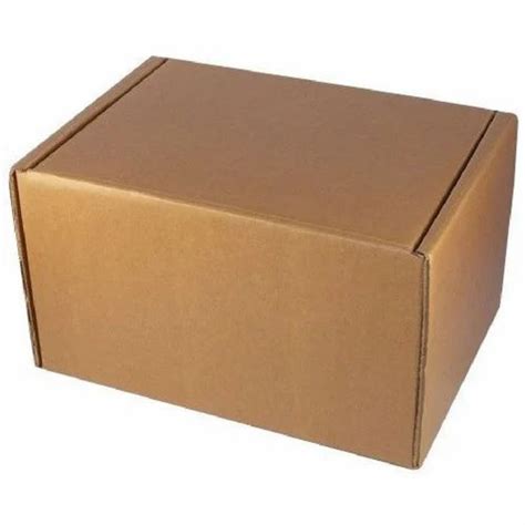 Single Wall Ply Plain Corrugated Mailer Box Kg At Rs Piece In