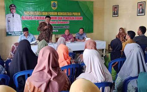 DPU TR Kabupaten Pemalang Sosialisasi Dan Konsultasi Publik