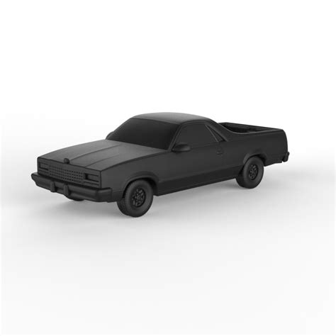 Fichier 3d Chevrolet El Camino 1982 Pre Supported 🚙・plan à Imprimer En 3d à Télécharger・cults