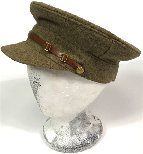 Wwi British M1915 Soft Wool Trench Cap Etsy Uk