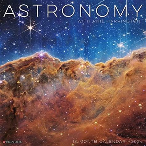 Willow Creek Press Astronomy Monthly 2024 Wall Calendar 12