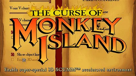 Trivia 3D Acceleration The Monkey Island SCUMM Bar