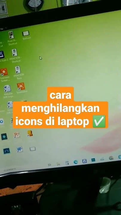 Cara Menghilangkan Icons Di Desktop Laptop Tips Tipsandtricks