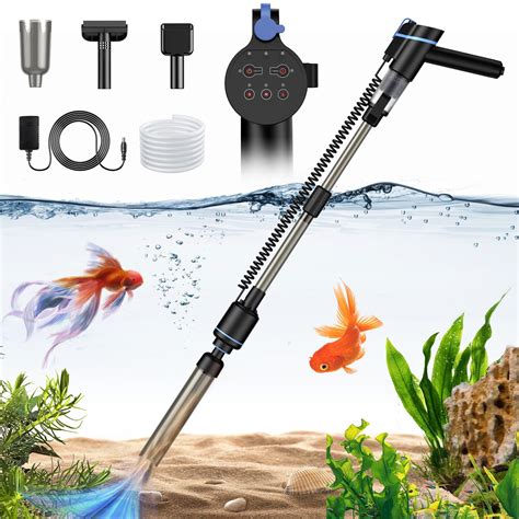 Review Of Jv Electric Aquarium Vacuum Gravel Cleaner With Adjustable