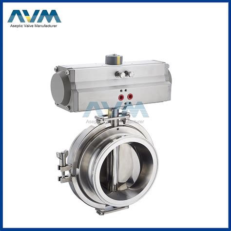 Stainless Steel Powder Star Discharge Valve For Dry Power Pneumatic Actuator For Container