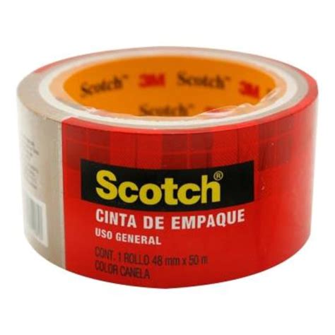 Cinta De Empaque M Scotch Canela Mm X M Walmart