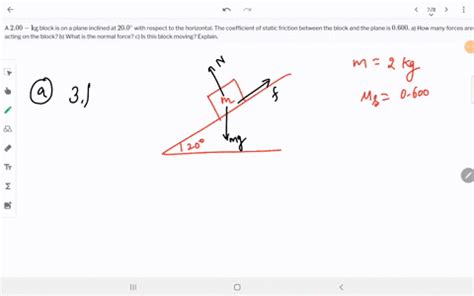 Solved A Tractor Pulls A Sled Of Mass M Kg Across Level Ground