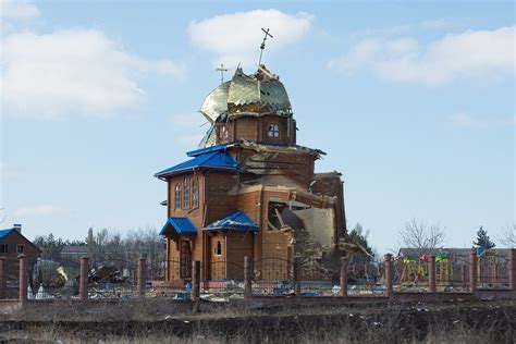 In Pictures The Ukrainian Religious Sites Ruined By Fighting Bbc News