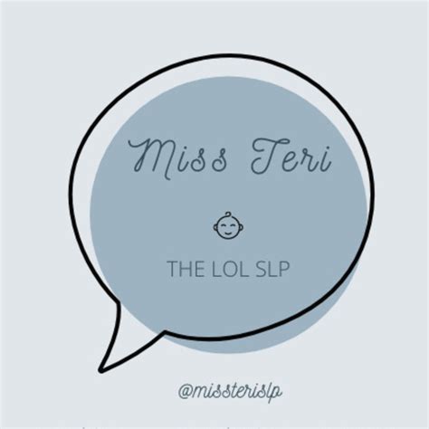 Miss Teri Slp Teaching Resources Teachers Pay Teachers