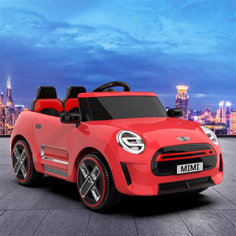 Mini Cooper Kids Electric Car with Remote Assist Control (Red) – ZAYTOPIA