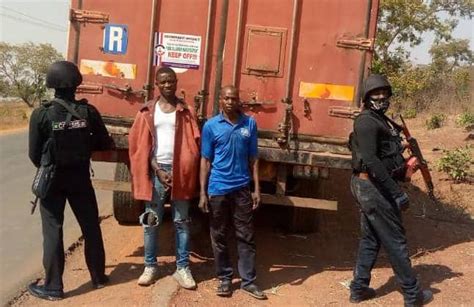 See Faces Of Rail Track Vandals Arrested By Nscdc The Gazelle News