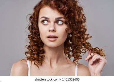 Charming Woman Naked Shoulders Charm Makeup Stock Photo Shutterstock