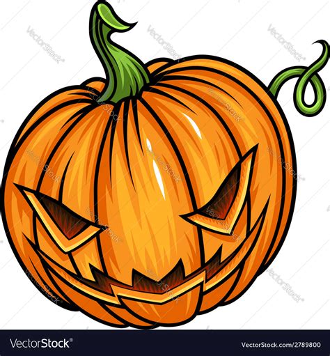 Pumpkin Royalty Free Vector Image Vectorstock