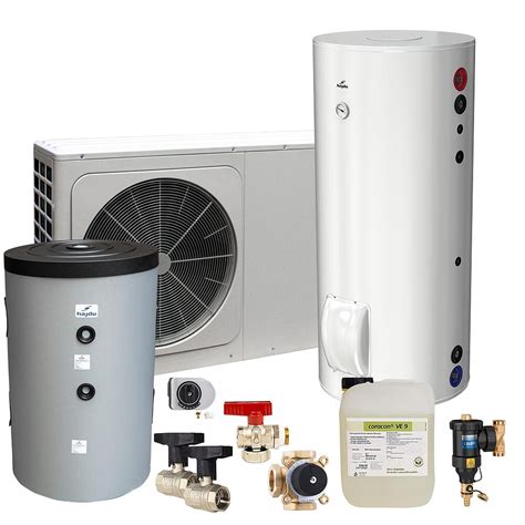 14 kW Wärmepumpen Paket mit Warmwasserspeicher kaufen