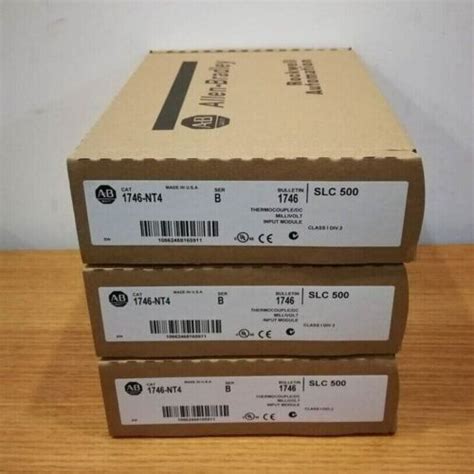 New Factory Sealed Ab Nt Ser B Slc Input Module Plc Nt