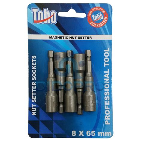 Jual Mata Bor Roofing Toho 8x65mm Magnetic Nut Baut Kunci Kepala Rofing