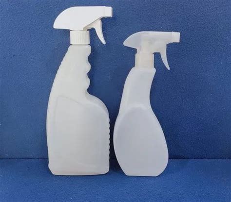 Square White Hdpe Hand Wash Bottle Pump Sprayer Ml Size Ml At