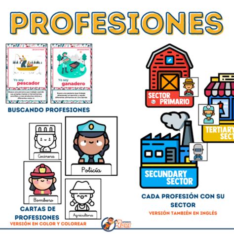 Pack Profesiones Aula En Juego