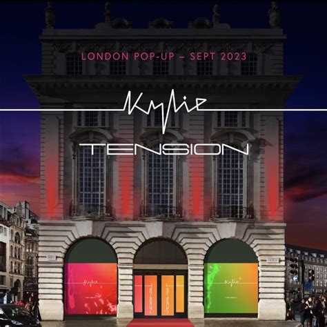 Kylie Minogue Announces London Pop Up Shop To Launch New Album Tension