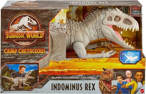 Super Colossal Indominus Rex Jurassic World - Mattel GPH95 - 1001Juguetes