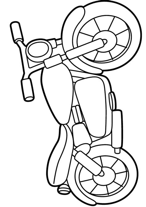 Kleurplaat Motor Coloring Pages Images And Photos Finder