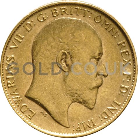 Buy A 1906 Edward VII Half Sovereign From Gold Co Uk From 245 70