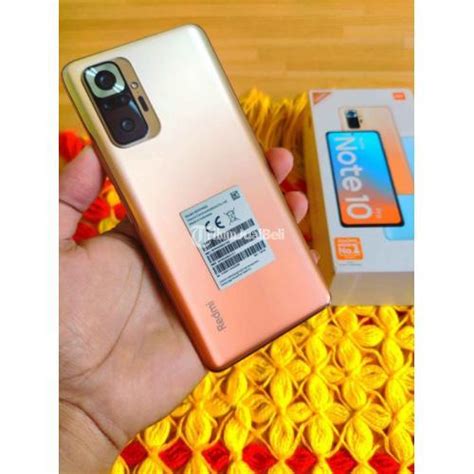 Hp Xiaomi Redmi Note Pro Bronze Ram Gb Second Fullset Mulus