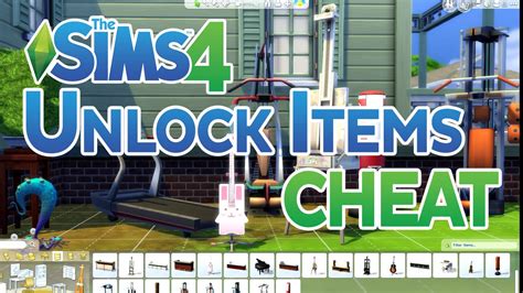 The Sims Cheat Unlock All Career Locked Items In Build Mode Youtube