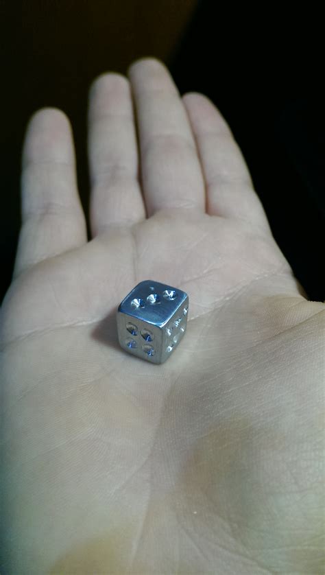 Cast A Die Or Dice 4 Steps With Pictures Instructables