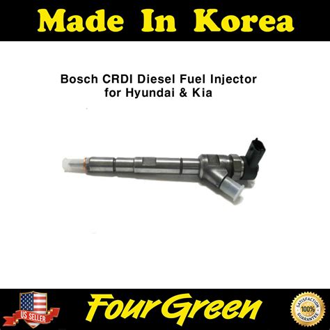 Bosch Crdi Diesel Fuel Injector For Hyundai Starex Kia Sorento 33800 4a100 R Ebay