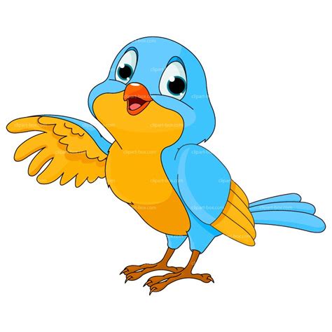 Cute Blue Bird Clip Art Free Clip Art Birds Clip Clipartix