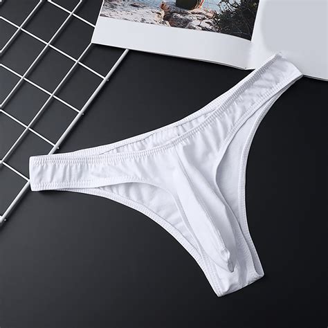 Djdljwcj Men S Backless Thong Briefs Underwear Low Rise Mens Bikini