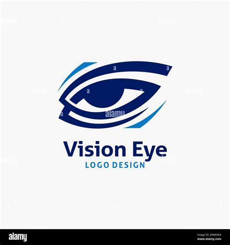 Vision eye logo design Stock Vector Image & Art - Alamy