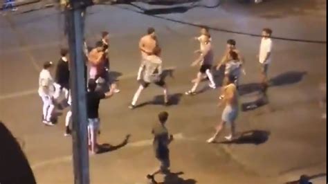 Video brutal pelea entre jóvenes en Reñaca