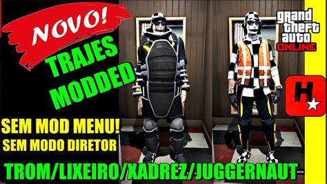 Gta Online Traje Modded Juggernaut Lixeiro Sem Modo Diretor Sem Mod