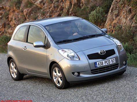 Specs For All Toyota Yaris 2 Versions