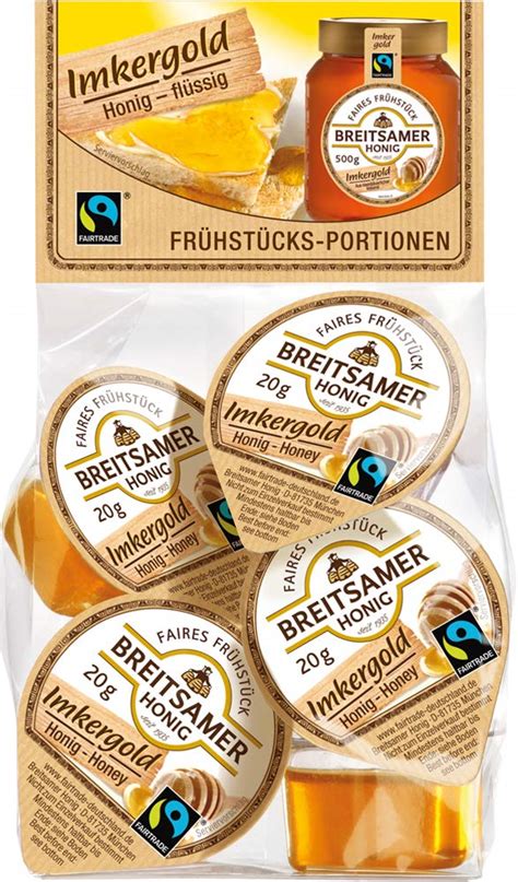 Breitsamer Imkergold Fairtrade Bl Tenhonig Fl Ssig Fr Hst Cks Portionen