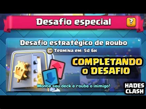 Quais Cartas Escolher No Desafio Da Estrat Gia Clash Royale Youtube