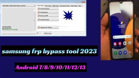 SAMSUNG FRP ENABLE ADB TOOL 2023 Samsung Frp Bypass Tool MTP ADB