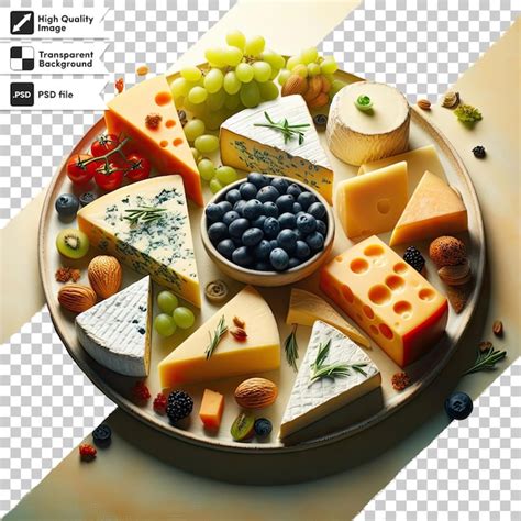 Fromage Psd Et Olives Sur Fond Transparent PSD Premium