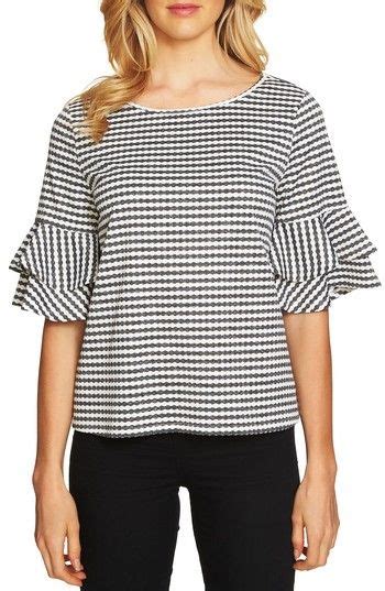 CeCe Ruffle Sleeve Knit Top Nordstrom