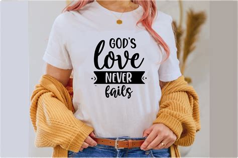 Gods Love Never Fails Graphic By Sathy95 · Creative Fabrica