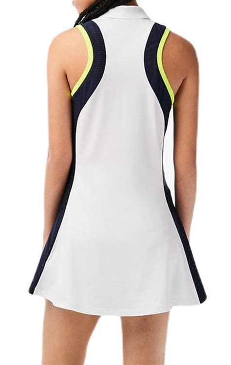 Damska Sukienka Tenisowa Lacoste Sport Roland Garros Edition Sleeveless