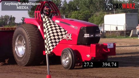 Blown Gas And Llss Class Ttpa Tractor Pulls At Fowlerville Mi