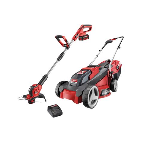 Ozito Pxc 18v Lawn Mower And Line Trimmer Kit Pxlmltk 418 Bunnings New Zealand