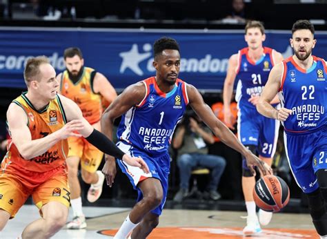 Beaubois Efes Te Kal Yor Basket Dergisi Basketbol Basketbol