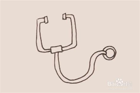 医生用听诊器的简笔画 简笔画图片大全 蒲城教育文学网
