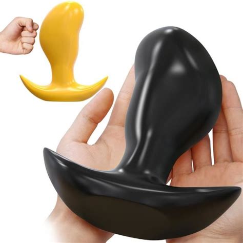 Grand Plug Anal Portable Super Énorme Gros Godemichet Anal Massage De